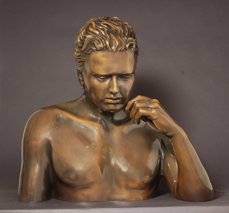 Traditional Lifelike Bronze Sculpture Portrait commission
